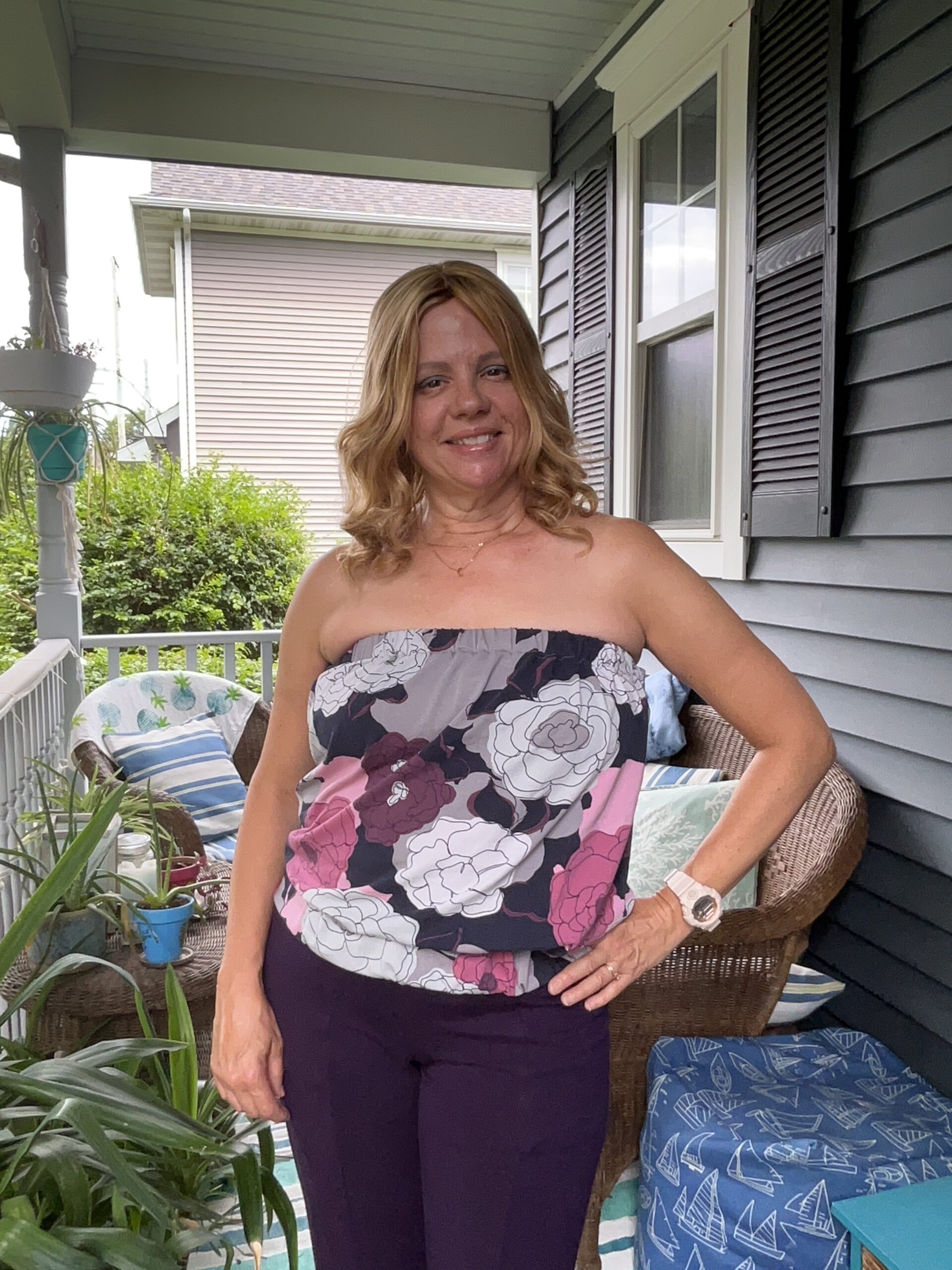 The August Bandeau Blouson Tube Top is here! - Sew Paradise