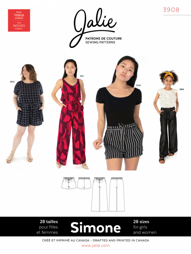Jalie Simone Shorts Pattern Review by SewParadise