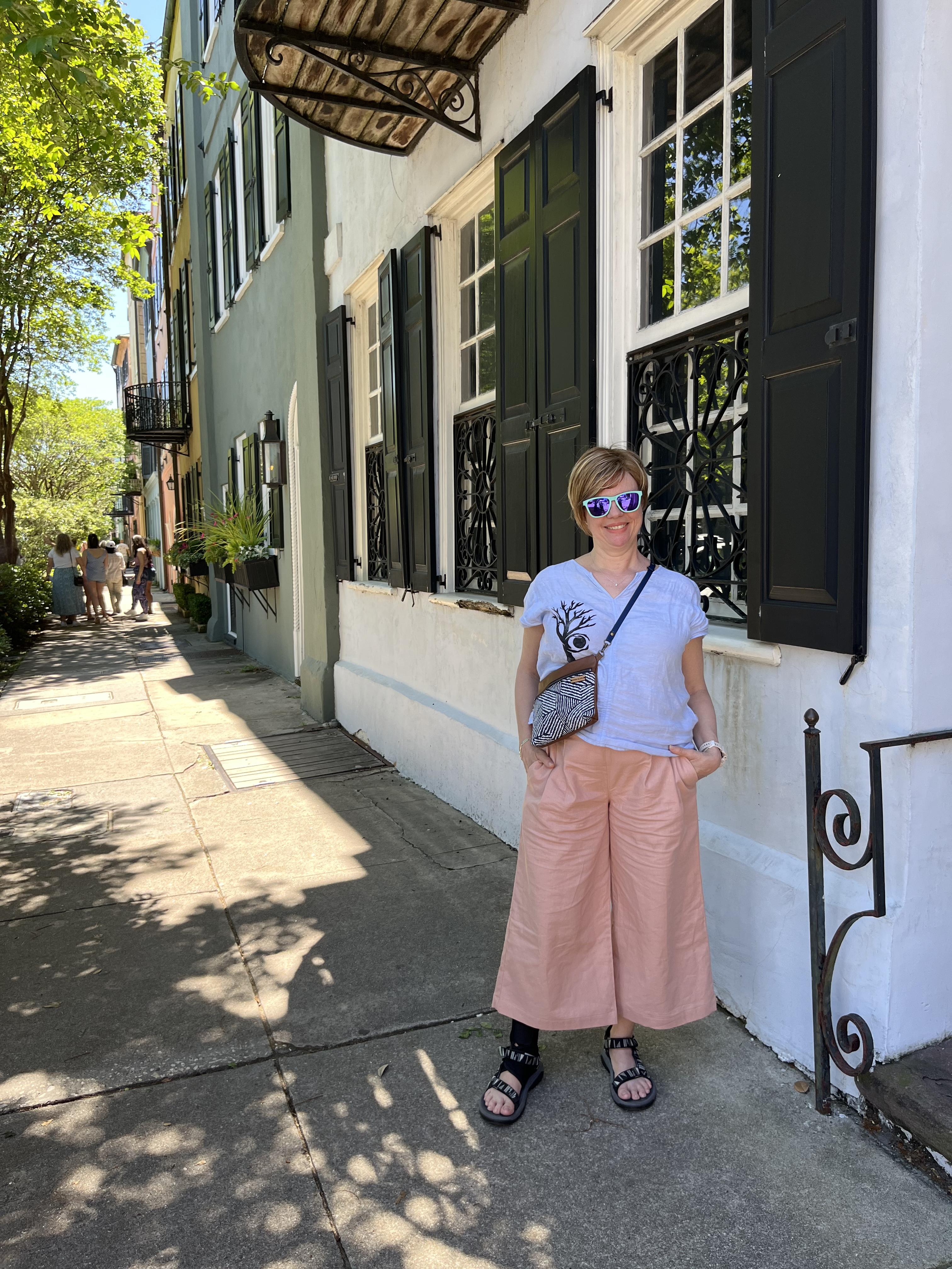 What I sewed for and packed for a long weekend to Charleston, SC
