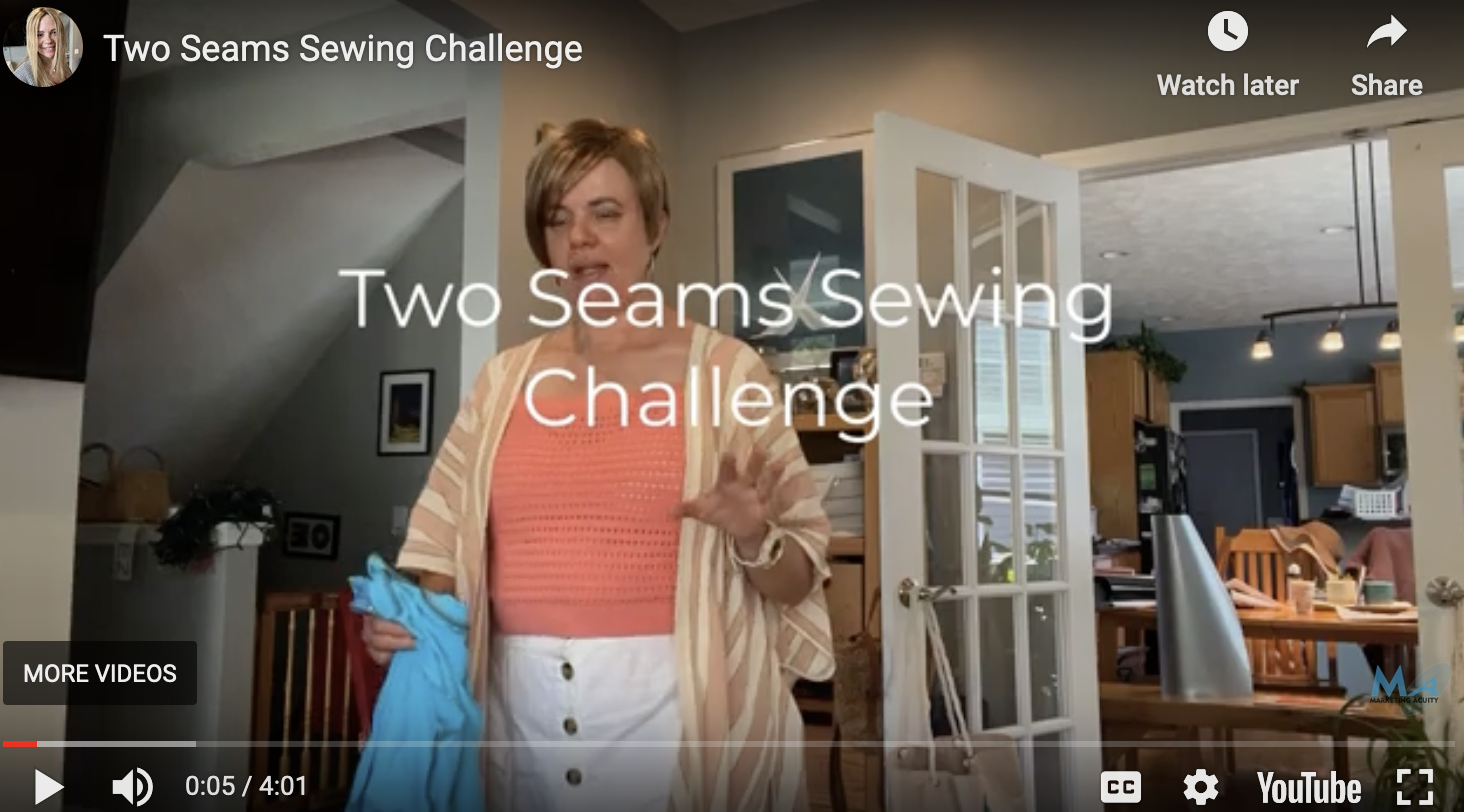 Two Seams Daily Sewing Challenge